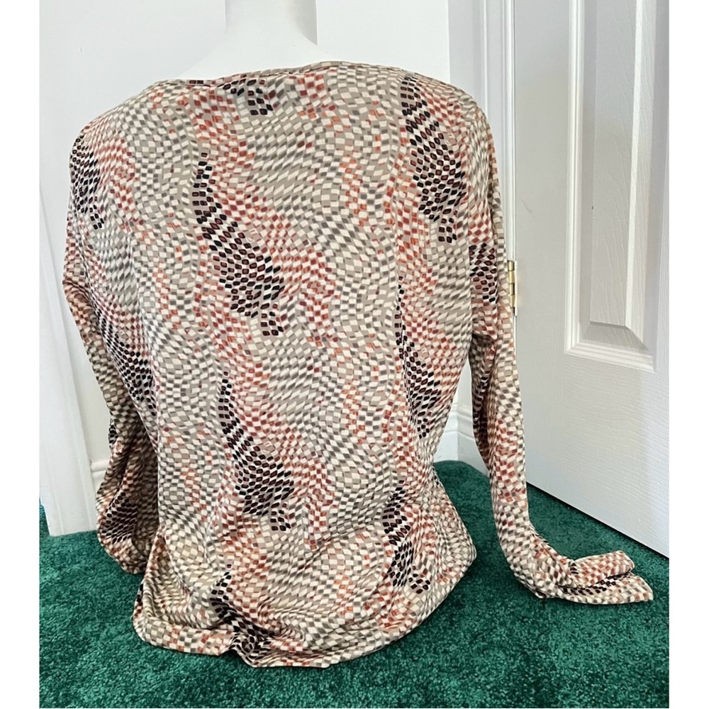 Quiet Shimmer on a Neutral Palette • Special Occasion Blouse • Jones New York - Picture 6 of 15